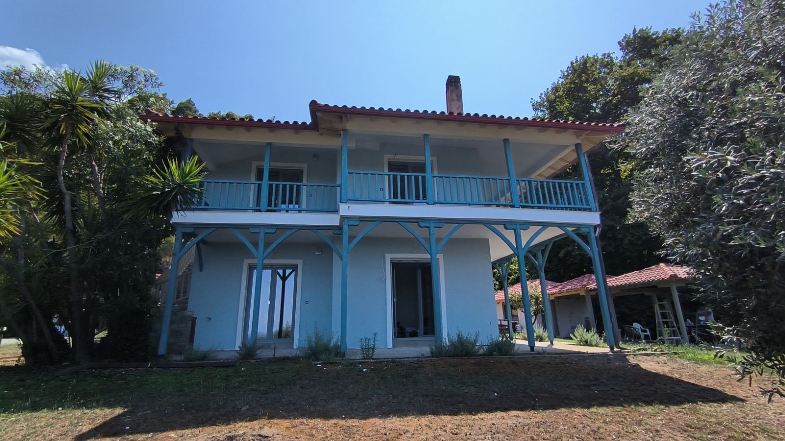 Vourvourou panoramic view villa for sale 